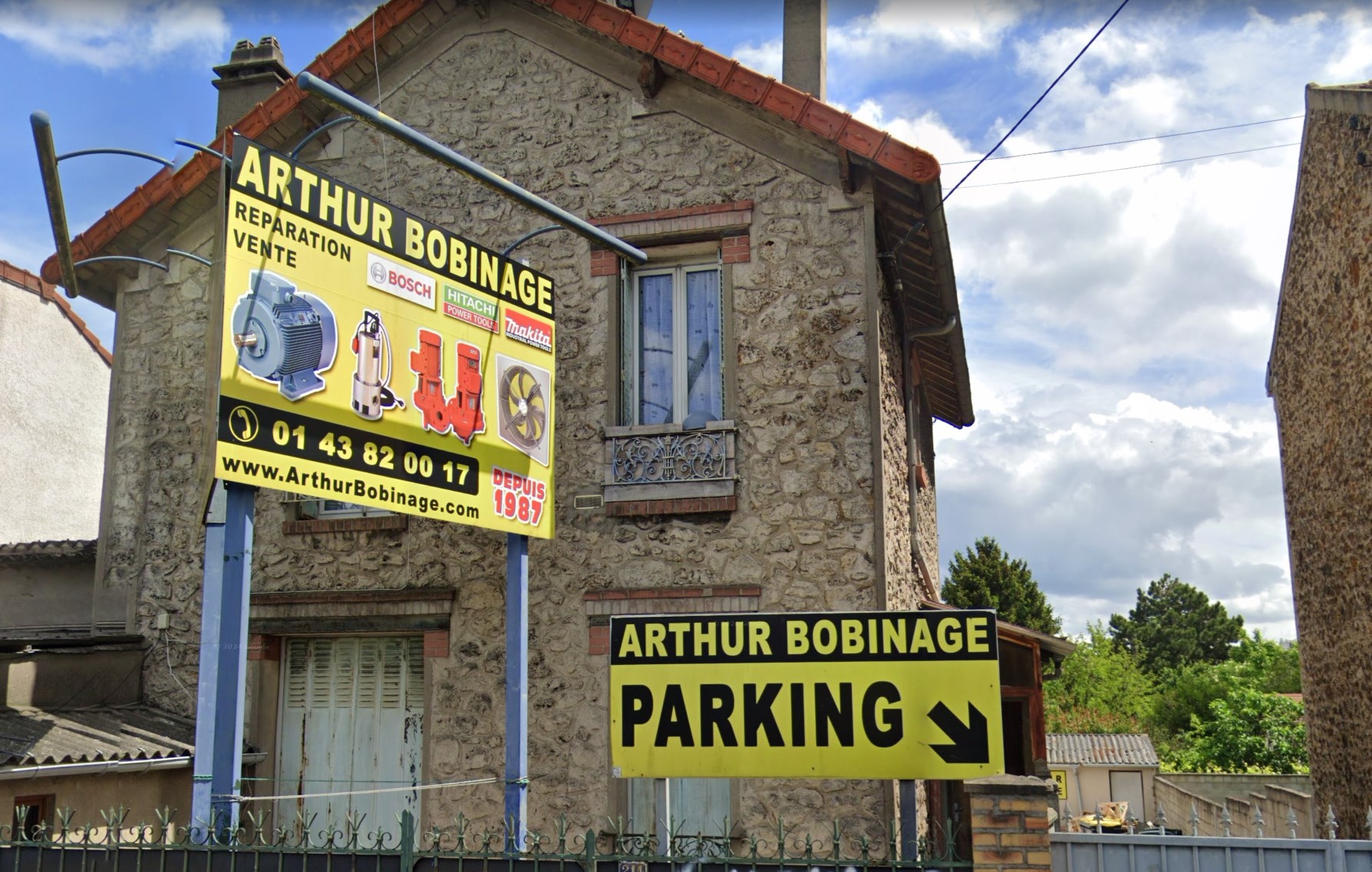 Panneaux extérieurs Arthur Bobinage réalisés par KelBo.Site